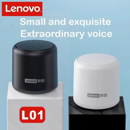 Lenovo L01 Portable Bluetooth Speaker - Outdoor Wireless Loudspeaker, 3D Stereo, Surround Bass - swaniw